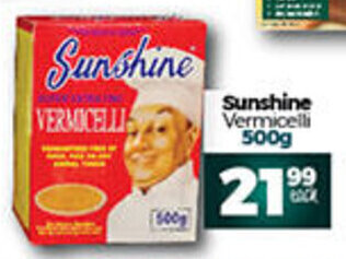 Take 'n Pay Sunshine Vermicelli 500g offer