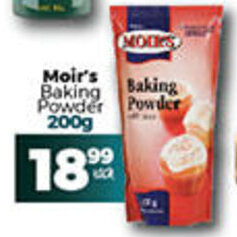 Take 'n Pay Moir's Baking Powder 200g offer