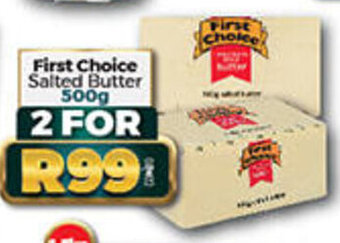 Take 'n Pay First Choice Salted Butter 500g offer