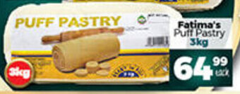 Fatima's Puff Pastry 3kg