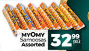 Take 'n Pay MyOMy Samoosas Assorted offer