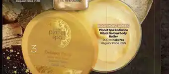AVON Planet Spa Radiance Ritual Golden Body Butter offer