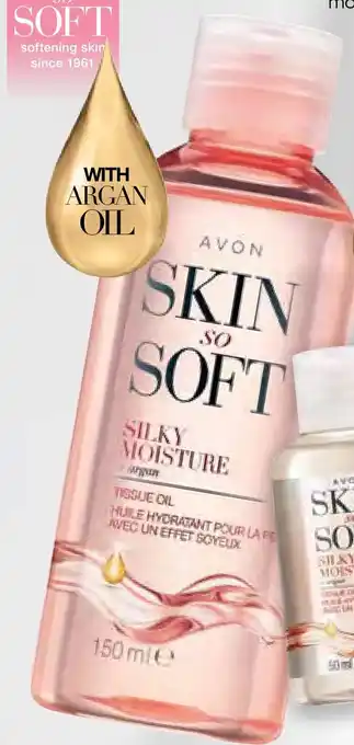 AVON Silky Moisture Tissue Oil 100ml offer