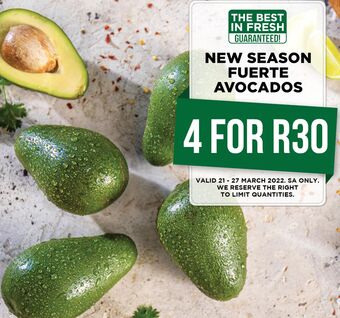 Food Lover's Market Avocado 4 offer