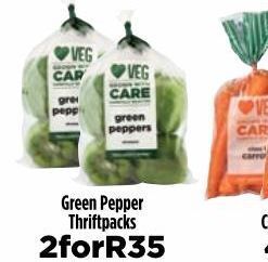 Food Lover's Market Green peppers 2 offer