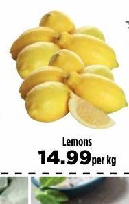 Food Lover's Market Lemons offer