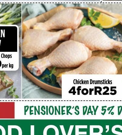 Food Lover's Market Chicken drumsticks 4 offer