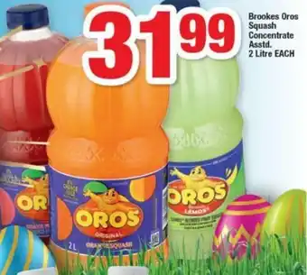 OK Foods Brookes Oros Squash Concentrate 2L offer