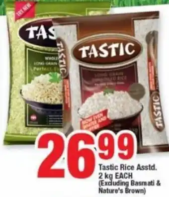 OK Foods Tastic Rice Asstd 2kg offer