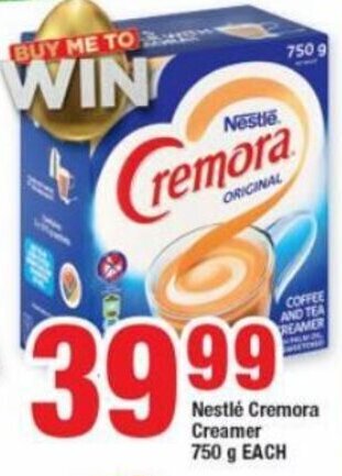 OK Foods Nestlé Cremora Creamer 750g offer