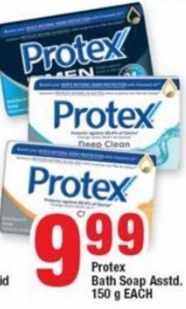 OK Foods Protex Bath Soap Asstd 150g offer
