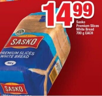 OK Foods Sasko Premium Slices White Bread 700g offer