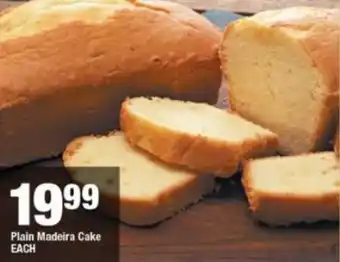 OK Foods Plain Madeira Cake offer