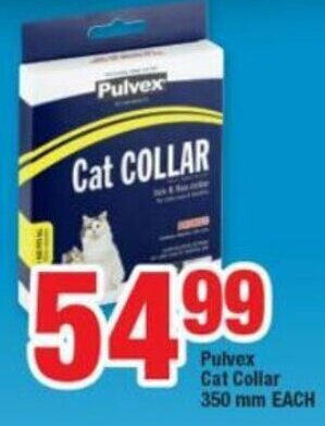 OK Foods Pulvex Cat Collar 350mm offer
