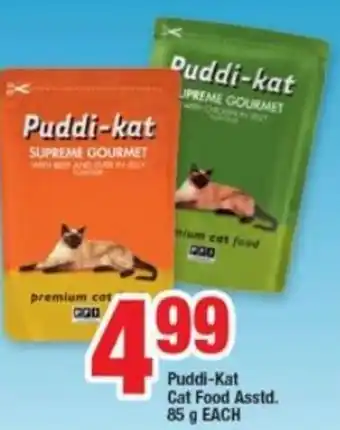 OK Foods Puddi-kat Cat Food 85g offer