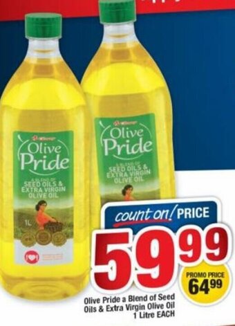 Olive Pride a Blend of Seed Oils & Extra Virgin Olive Oil 1L