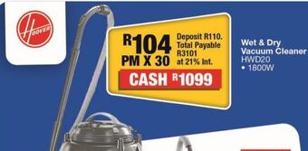 OK Furniture Wet & dry vacuum cleaner hwd20 offer