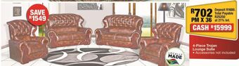 4 - piece trojan lounge suite