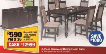 8 - piece sherwood dining-room suite