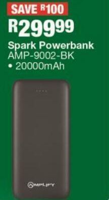 Spark powerbank amp-9002-bk