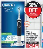 Dis-Chem Oral-B Vitality 150 Cross Action Powerbrush offer