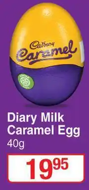 Dis-Chem Cadbury Dairy Milk Caramel Egg-40g offer