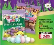 Dis-Chem Mister Sweet Speckled Eggs 125g Or Giant Speckled Eggs 100g-Each offer