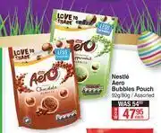 Dis-Chem Nestle Aero Bubbles Pouch Assorted-92g/80g Each offer