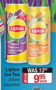 Lipton Ice Tea Assorted-300ml Each