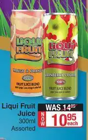 Dis-Chem Liqui Fruit Juice Assorted-300ml Each offer