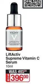 Dis-Chem Vichy Lift Activ Supreme Vitamin C Serum-10ml offer