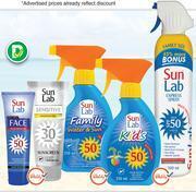 Dis-Chem Sun Lab Face Cream SPF50-100ml offer