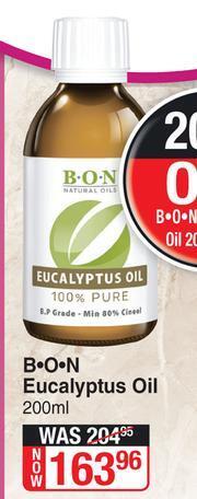 Dis-Chem B.O.N Eucalyptus Oil-200ml offer