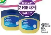 Dis-Chem Vaseline Petroleum Jelly Assorted-250ml Each offer