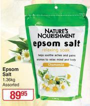 Dis-Chem Nature's Nourishment Epsom Salt Assorted-1.36kg offer