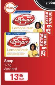 Dis-Chem Lifebuoy Soap Assorted-175g Each offer