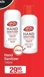 Lifebuoy Hand Sanitizer-100ml Each