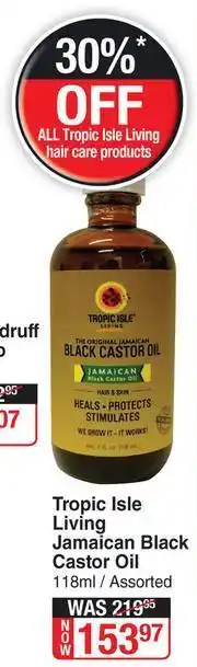 Tropic Isle Living Jamaican Black Castor Oil Assorted-118ml