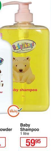Dis-Chem Baby Things Baby Shampoo-1Ltr offer