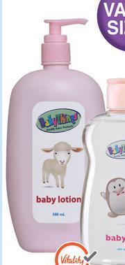 Dis-Chem Baby Things Baby Lotion-500ml offer