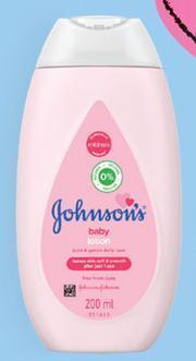 Dis-Chem Johnson's Baby Lotion Assorted-500ml Each offer