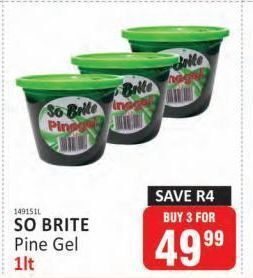 KitKat Cash and Carry So brite pine gel 1lt offer