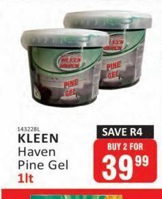 KitKat Cash and Carry Kleen haven pine gel 1lt offer