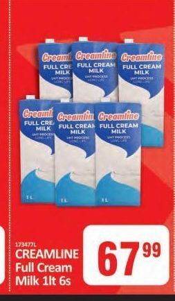 Creamline full cream milk