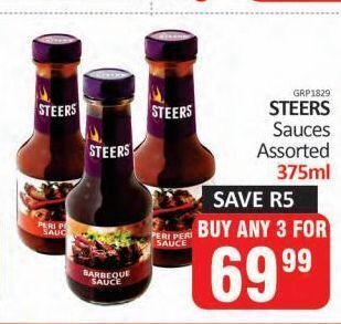 Sauces steers