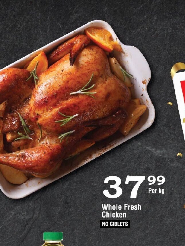 Whole Fresh Chicken offer at Oxford Freshmarket