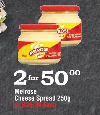 Oxford Freshmarket Melrose Cheese Spread 250g offer
