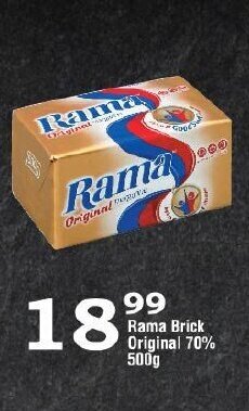 Oxford Freshmarket Rama Brick Original 70% 500g offer