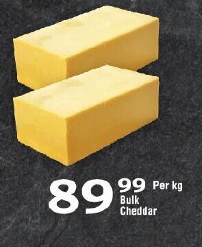 Bulk Cheddar