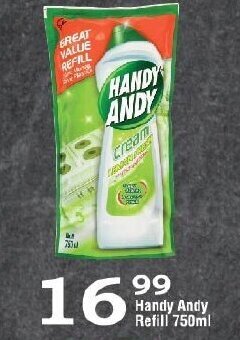 Oxford Freshmarket Handy Andy Refill 750ml offer